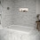 Living And Home 100x80×4cm Wetroom Rectangular Tray, White 4