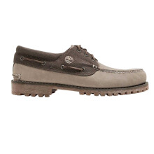 (6.5 UK, Olive) Timberland Mens Authentic Leather Boat Shoes