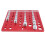 34Hole Nut and Bolt Thread Checker,Thread Checker,Bolt Size and Thread Gauge Identifier,Ruler with Inches and Centimeter 4