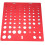 34Hole Nut and Bolt Thread Checker,Thread Checker,Bolt Size and Thread Gauge Identifier,Ruler with Inches and Centimeter 6