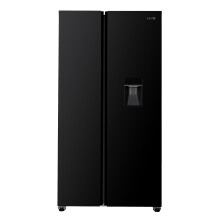 HYE 529L No Frost American Fridge Freezer, 91cm