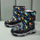 Boys Winter Boots Velvet Warm Thick Sole Snow Boots 2