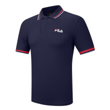 (XXL, Navy) Fila Mens Bowey Polo Shirt