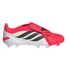 (13 UK Child, Red/White) Adidas Childrens/Kids Predator Firm Ground Football Boots