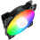 BAJEAL 12cm Chassis Cooling Fan 4P Interface Chassis Fan Computer Chassis Cooling Colorful Lights Mute Multi-Function Fan,1 Set 7