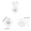 Ear Stabilizers Silicone Earring Lifters 1 Pair 4