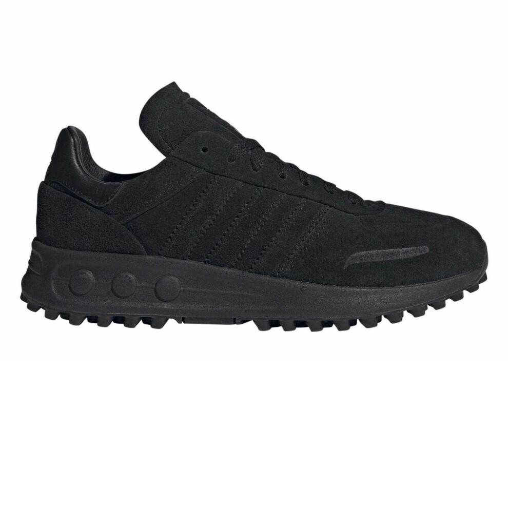 Adidas (9.5 Uk, Black) Mens Originals Xlg Leather Trainers
