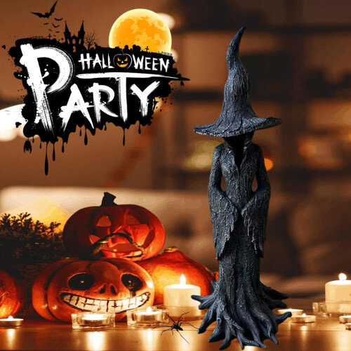 Gothic Witch Statue Dark Fantasy Indoor Decoration 2