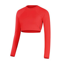 (8 UK, Red) Speedo Womens/Ladies Jersey Slim Raglan Top