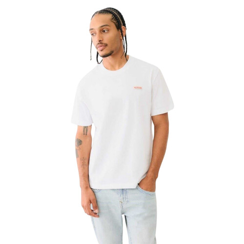 True Religion (S, White) True Religion Mens Cotton T-Shirt