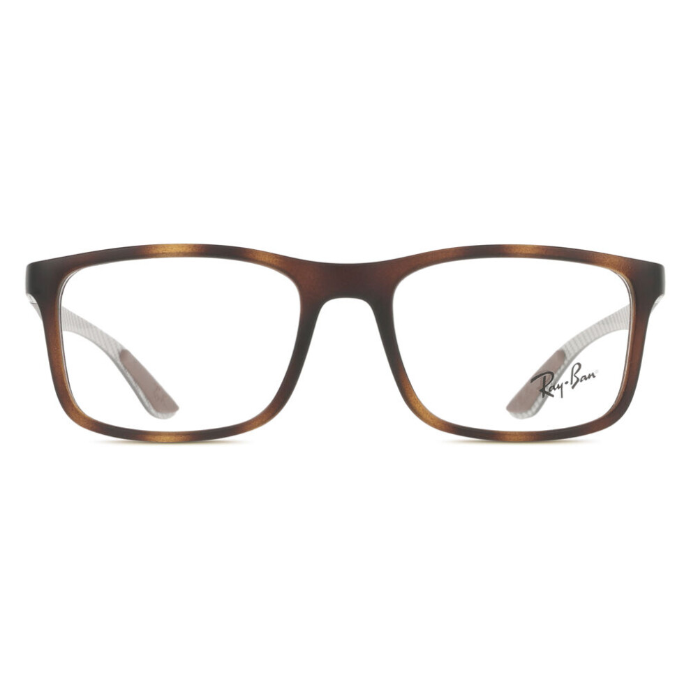 Ray-Ban Eyeglasses Optics - Matte Gunmetal Frame Clear Lenses Polarized 53-18, RB8908 - Image 4