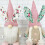 Easter Decorations, 2 Pcs Easter Gnomes Decor, Spring Gnomes Plush Swedish Tomte Elf Stuffed Doll,Easter Bunny Ornaments 6