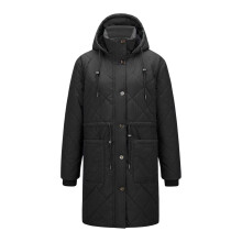(10 UK, Black) Barbour Womens/Ladies Diamond Quilt Insulated Jacket