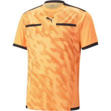 (XL, Neon Orange/Black) Puma Mens TeamLIGA Referee Jersey