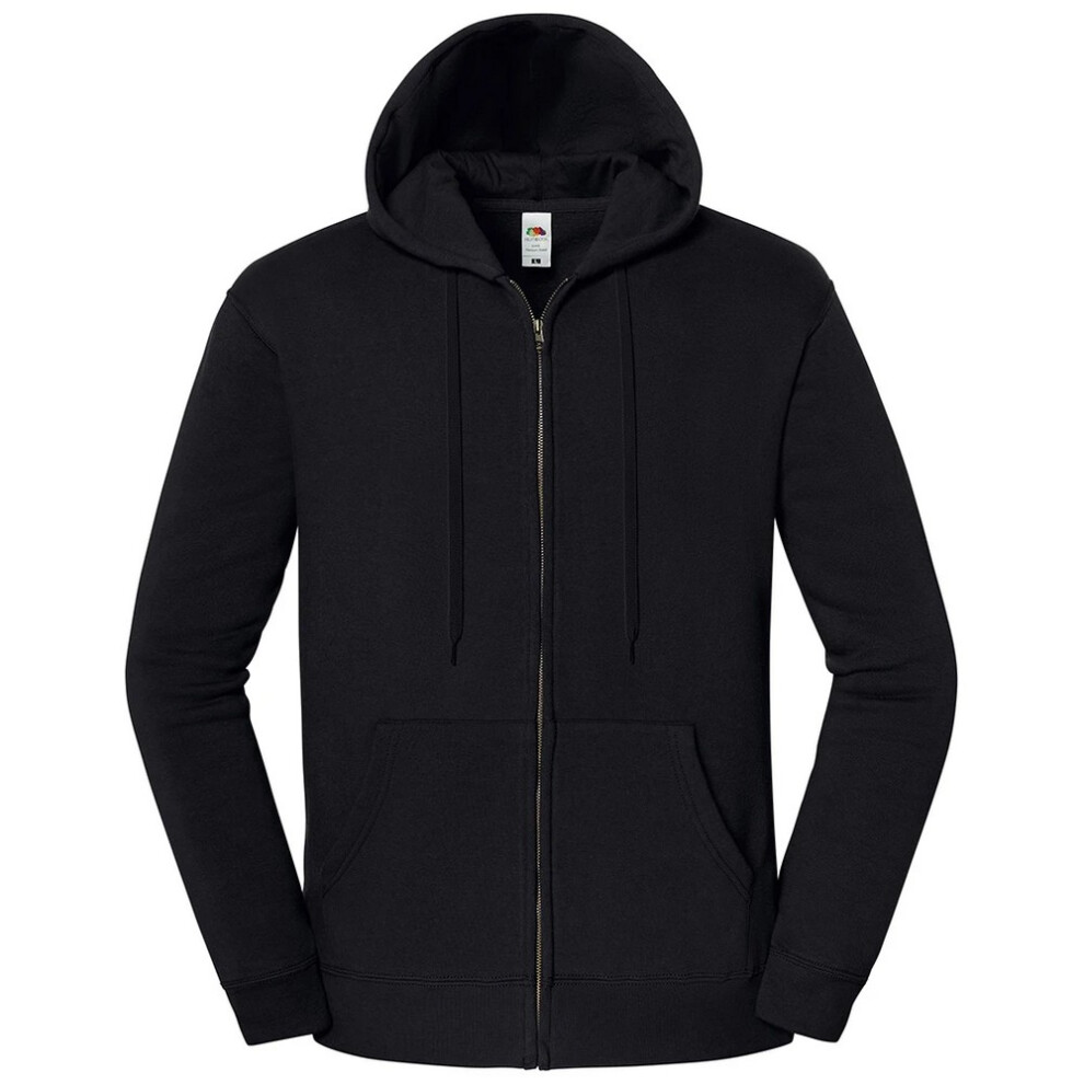 Fruit Of The Loom (Xl, Black) Unisex Adult Iconic Premium Full Zip Hoodie