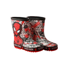 (9 UK Child, Red) Spider-Man Boys Character Wellington Boots