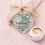 Heart-Shaped Sea Glass Ornament Handmade 1pc 8