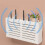 Wall-Mounted WiFi Router Storage Box - Elegant Cable Organizer for Home Decor 4