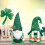 Spring and St Patrick's Day Doll Decorations Set of 2 6