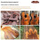 6 St Cocobolo Gitarrbryggstift för Förbättrade Gitarrdelar för Stränginstrument 3