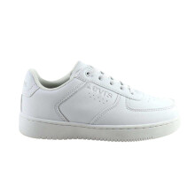 (2.5 UK, White) Levis Childrens/Kids Union Leather Trainers