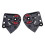 Motorcycle Helmet Visor Clip Shield Lock Base Plate for 6