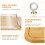 FOXNOVO Wooden Dessert Display Plate Set 5