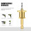 Adjustable Hexagonal Shank Countersink Drill Taper Hole Drill Screw Step Drill Self-Tapping Screw Alloy 4