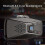 (As show, One size) Kit vivavoce Bluetooth 5.0 per auto per cellulari 4