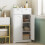 Homcom Armario de Baño Blanco 60 x 30 x 108 cm 5
