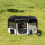 PawHut Parque Mascotas Plegable Bicolor 120 x 48 x 58cm 6