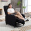 Homcom Sillón Relax Reclinable Negro 67 x 87 x 98 cm 5
