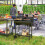 Outsunny Barbacoa de Carbón Negro 90 x 45 x 96 cm 5