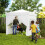 Outsunny Carpa Plegable Blanco 248 x 248 x 270 cm 5