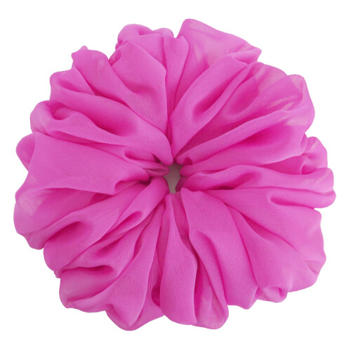 Soft Chiffon Scrunchies 38 Colors Large Ponytail Holders 2