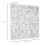 Homcom Biombo Separador Blanco 160.5 x 1.8 x 170 cm 3
