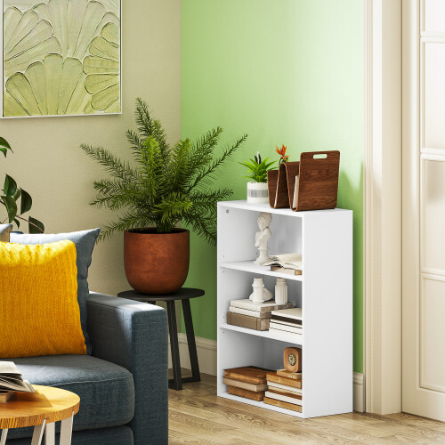 Homcom Librería Blanco 60 x 24 x 80 cm 1