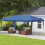 Outsunny Carpa Plegable Azul 585 x 295 x 270 cm 5