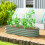 Outsunny Jardinera Exterior Verde 150 x 62 x 30 cm 2