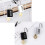 Resettable Waterproof Combo Padlock 4-Digit 2-Pack 7