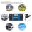 100A MPPT Solar Charge Controller Dual USB LCD Display 12V/24V Auto Solar Cell Panel Charger Regulator with Load 5