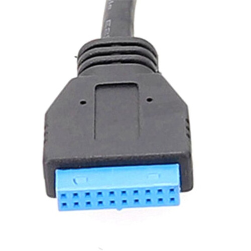USB 3.0 19Pin HUB with Chip Modular Cable Design Motherboard Data Extension Cable 2