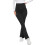 Women's Maternity Bootcut Yoga Pants with Pockets Black 6