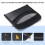 Fireproof Waterproof Document Bag Black 2