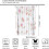 Flower Curtains Watercolor Pink Peach Blossom Pattern 2