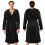 Bathrobe Pajamas Black 136x115x58 cm 7