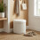 Homcom Banco de Almacenaje Beige 38 x 38 x 38 cm 6