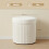 Homcom Banco de Almacenaje Beige 38 x 38 x 38 cm 7