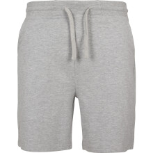 (2XL, Heather Grey) Build Your Brand Mens Terry Shorts