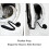 Magnetic Washer Door Prop Holder Black 8